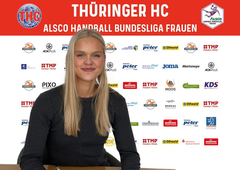 Die isl&auml;ndische Nationalspielerin Alfa Br&agrave; Oddsd&oacute;ttir Hagalin wird k&uuml;nftig das Trikot des THC tragen. (Foto: THC Sport GmbH)