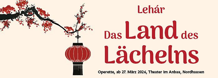 Logo: Das Land des L&auml;chelns (Foto: Theater Nordhausen)