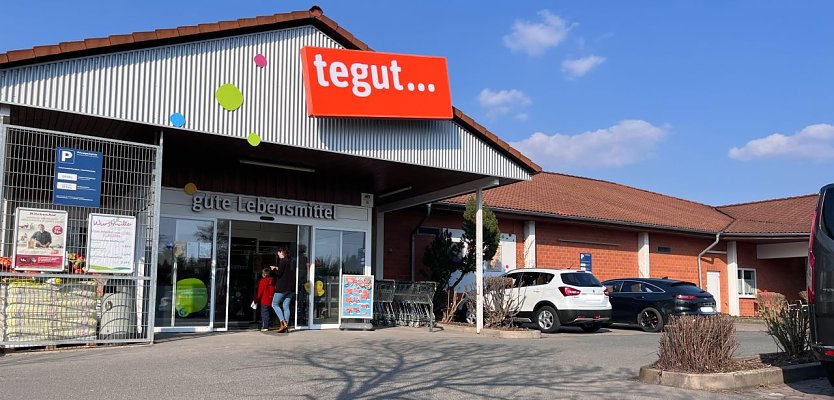 Ob der Tegut in Salza von Edeka &uuml;bernommen wird, ist derzeit noch nicht klar.  (Foto: ssc)